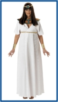 Click here for more information on our 'Cleopatra Plus' White Parti Costume