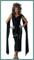 Click here for more information on our 'Medusa' Black Cross Parti Costume