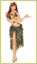 Click here for more information on our 'Aloha Hula' Parti Costume