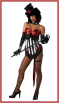 Click here for more information on our 'Burlesque Beauty' Parti Costume