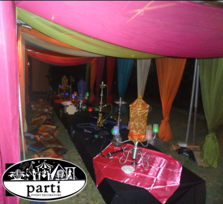 Bedouin Tent Drapes by PARTI - Australia's Premier Prop Hire and Event Decorating Service