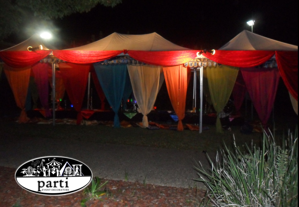 Bedouin Tents by PARTI - Australia's Premier Prop Hire and Event Decorating Service