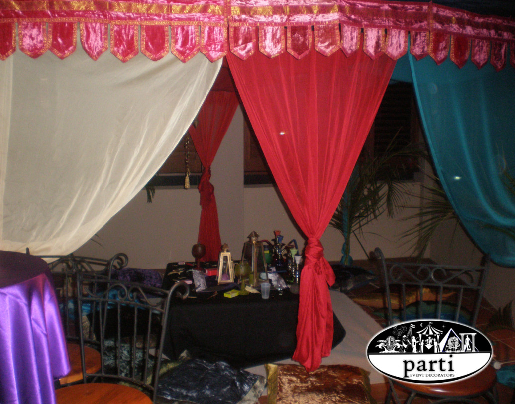 Hookah Lounge by PARTI - Australia's Premier Prop Hire and Event Decorating Service