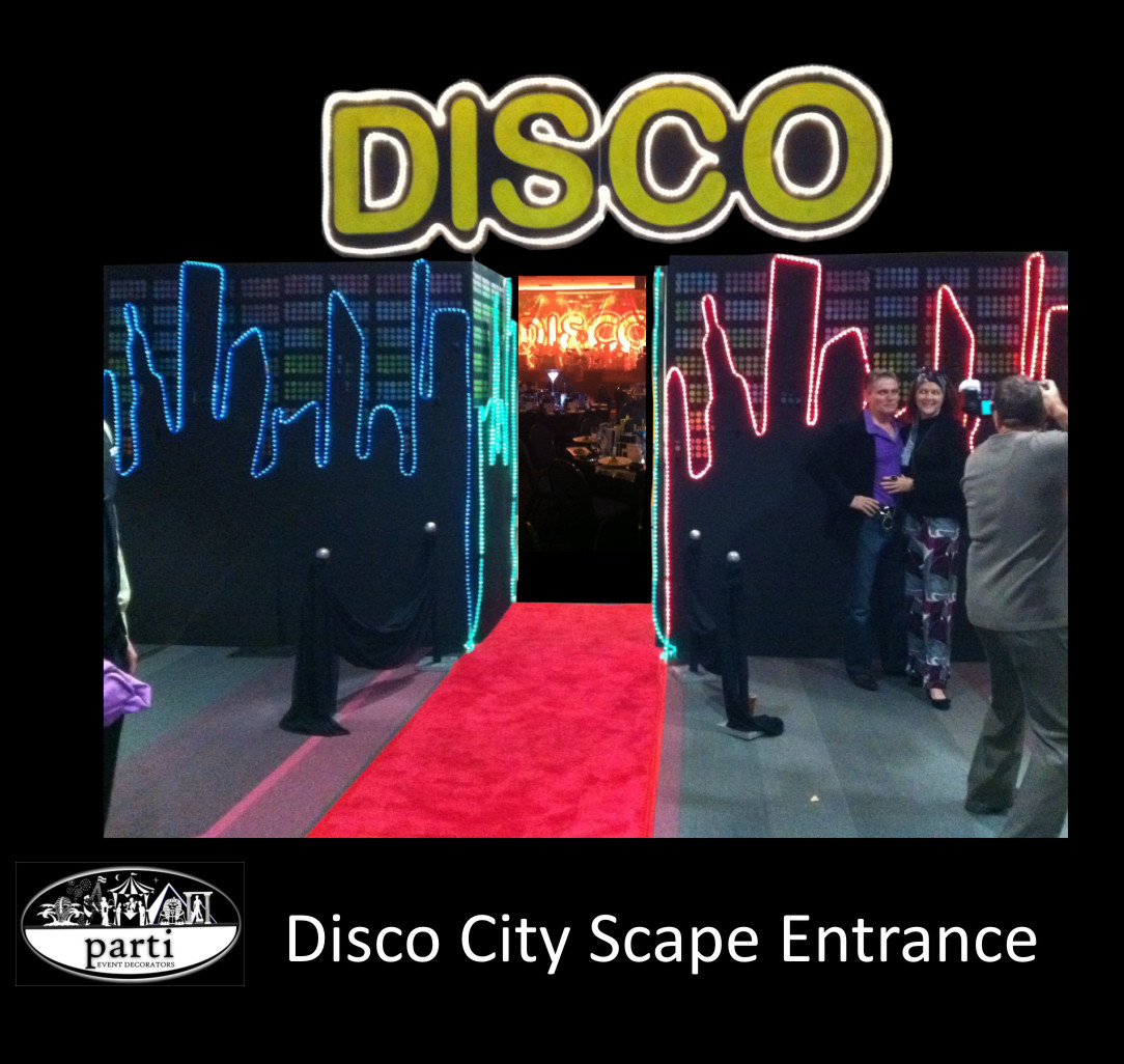 Parti Props - Disco Entrance